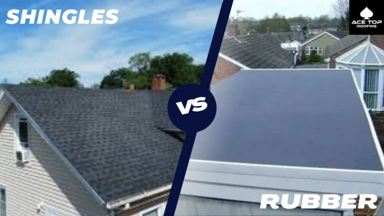 Rubber Roofing vs. Shingles: What’s Better for Your Connecticut Home ?